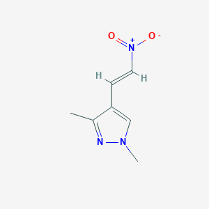 4-((1E)-2-nitrovinyl)-1,3-dimethylpyrazole