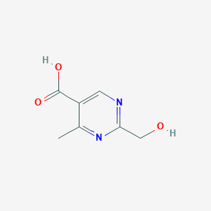 2-(Hydroxymethyl)-4-methylpyrimidine-5-carboxylic acid