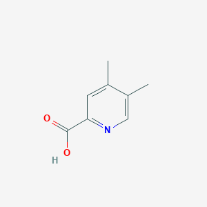 molecular formula C8H9NO2 B2648536 4,5-Dimethylpyridine-2-carboxylic acid CAS No. 802256-42-4
