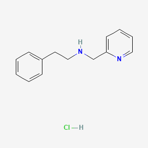N-(2-Phenylethyl)-N-(pyridin-2-ylmethyl)amine hydrochloride