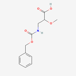 2-Methoxy-3-(phenylmethoxycarbonylamino)propanoic acid