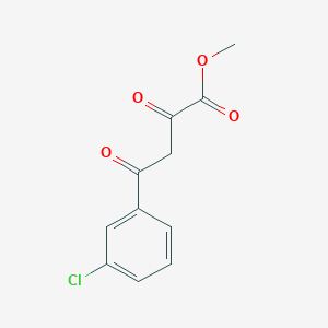 B2648762 Methyl 4-(3-chlorophenyl)-2,4-dioxobutanoate CAS No. 501653-40-3