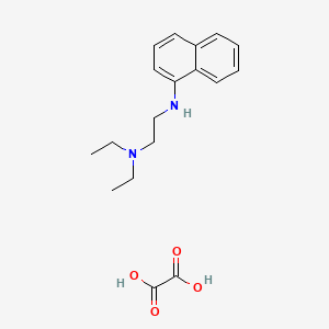 molecular formula C18H24N2O4 B2648795 N,N-Diethyl-N'-1-naphthylethylenediamine Oxalate CAS No. 29473-53-8; 74474-31-0