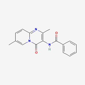 N-(2,7-dimethyl-4-oxo-4H-pyrido[1,2-a]pyrimidin-3-yl)benzamide