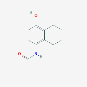 Acetamide, N-(5,6,7,8-tetrahydro-4-hydroxy-1-naphthalenyl)-