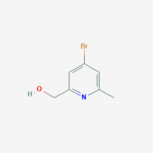 (4-Bromo-6-methylpyridin-2-YL)methanol