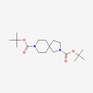 DI-Tert-butyl 2,8-diazaspiro[4.5]decane-2,8-dicarboxylate
