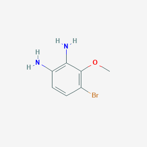 4-Bromo-3-methoxybenzene-1,2-diamine