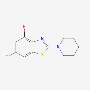 4,6-Difluoro-2-(piperidin-1-yl)benzo[d]thiazole