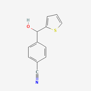 4-[Hydroxy(thien-2-yl)methyl]benzonitrile