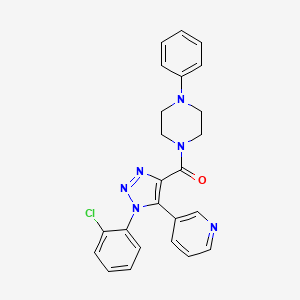 molecular formula C24H21ClN6O B2648908 N-(4-methylbenzyl)-4-[(4-propylphenyl)sulfonyl]-2,3,4,5-tetrahydro-1,4-benzoxazepine-7-carboxamide CAS No. 1207049-47-5