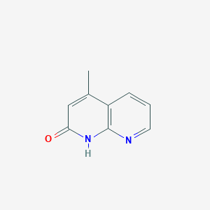 molecular formula C9H8N2O B2648935 4-Methyl-1,8-naphthyridin-2-ol CAS No. 889940-20-9