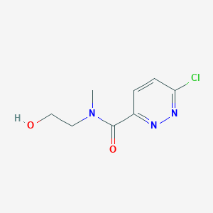 6-chloro-N-(2-hydroxyethyl)-N-methylpyridazine-3-carboxamide