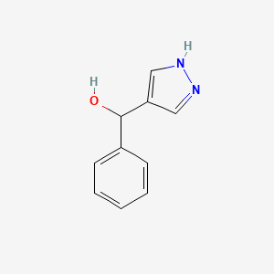 phenyl(1H-pyrazol-4-yl)methanol
