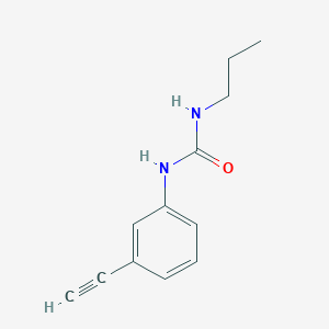 molecular formula C12H14N2O B2649009 1-(3-Ethynylphenyl)-3-propylurea CAS No. 1197842-81-1