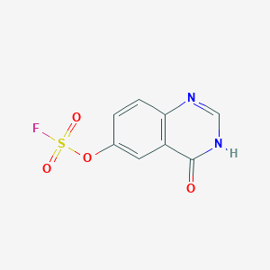 6-Fluorosulfonyloxy-4-oxo-3H-quinazoline