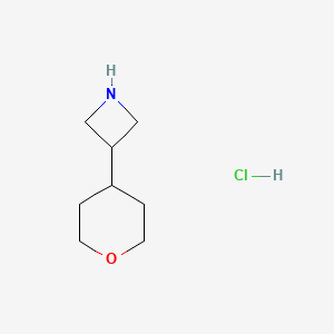 3-(Oxan-4-yl)azetidine hydrochloride