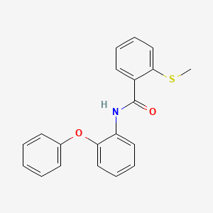 2-(methylthio)-N-(2-phenoxyphenyl)benzamide