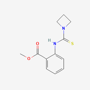 Methyl 2-(azetidine-1-carbothioylamino)benzoate