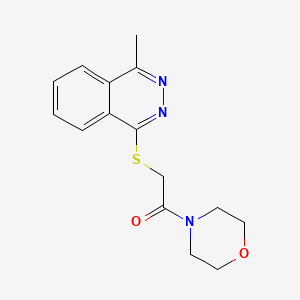 2-((4-Methylphthalazin-1-yl)thio)-1-morpholinoethanone