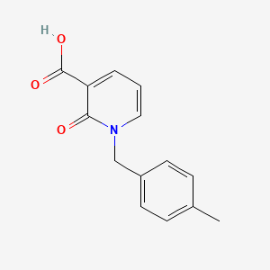 1-(4-Methylbenzyl)-2-oxo-1,2-dihydropyridine-3-carboxylic acid
