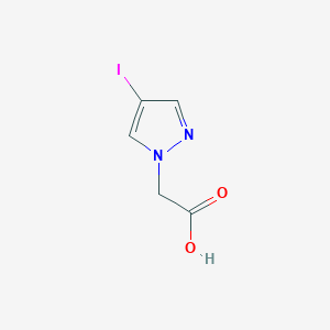 (4-iodo-1H-pyrazol-1-yl)acetic acid