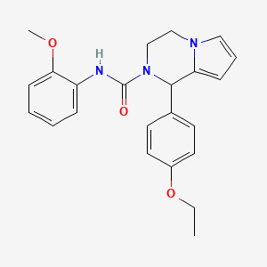 1-(4-ethoxyphenyl)-N-(2-methoxyphenyl)-3,4-dihydropyrrolo[1,2-a]pyrazine-2(1H)-carboxamide