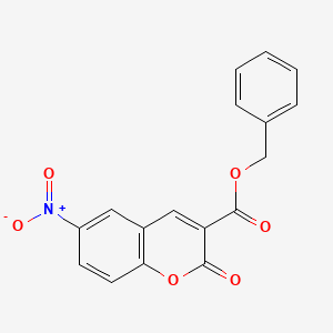 benzyl 6-nitro-2-oxo-2H-chromene-3-carboxylate