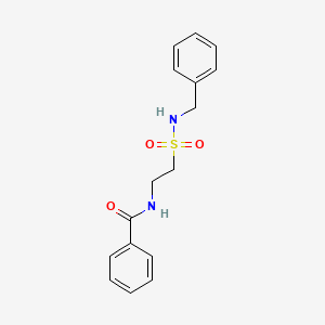 N-[2-(benzylsulfamoyl)ethyl]benzamide
