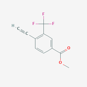 Methyl 4-ethynyl-3-(trifluoromethyl)benzoate