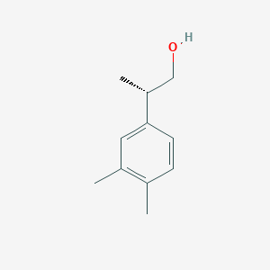 (2S)-2-(3,4-Dimethylphenyl)propan-1-ol