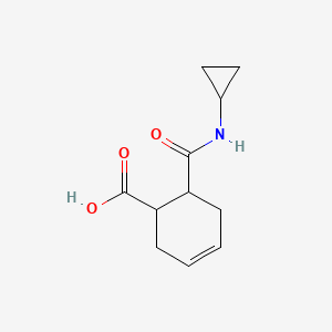 6-(cyclopropylcarbamoyl)cyclohex-3-ene-1-carboxylic Acid