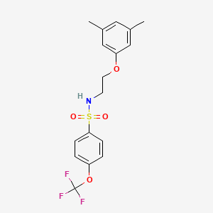 N-(2-(3,5-dimethylphenoxy)ethyl)-4-(trifluoromethoxy)benzenesulfonamide