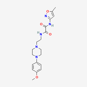 N1-(2-(4-(4-methoxyphenyl)piperazin-1-yl)ethyl)-N2-(5-methylisoxazol-3-yl)oxalamide