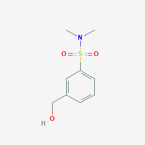 3-(hydroxymethyl)-N,N-dimethylbenzene-1-sulfonamide