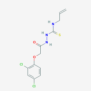 1-[[2-(2,4-Dichlorophenoxy)acetyl]amino]-3-prop-2-enylthiourea
