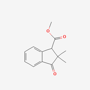 methyl 2,2-dimethyl-3-oxo-2,3-dihydro-1H-indene-1-carboxylate