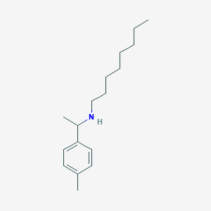 N-[1-(4-methylphenyl)ethyl]octan-1-amine