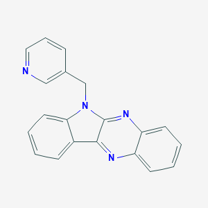 molecular formula C20H14N4 B264966 6-(3-pyridinylmethyl)-6H-indolo[2,3-b]quinoxaline 