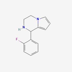 1-(2-Fluorophenyl)-1,2,3,4-tetrahydropyrrolo[1,2-a]pyrazine