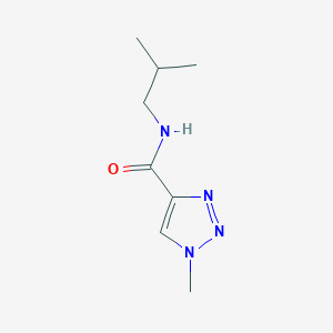 1-methyl-N-(2-methylpropyl)-1H-1,2,3-triazole-4-carboxamide
