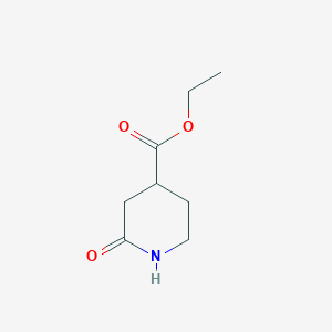 molecular formula C8H13NO3 B2649702 Ethyl 2-oxopiperidine-4-carboxylate CAS No. 25410-09-7