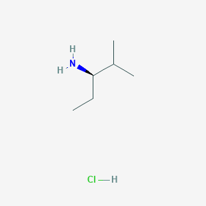 (3R)-2-methylpentan-3-amine hydrochloride