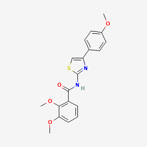 2,3-dimethoxy-N-(4-(4-methoxyphenyl)thiazol-2-yl)benzamide