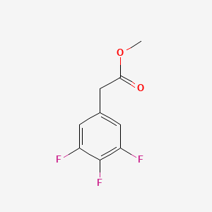 molecular formula C9H7F3O2 B2649819 Methyl 2-(3,4,5-trifluorophenyl)acetate CAS No. 1260887-28-2