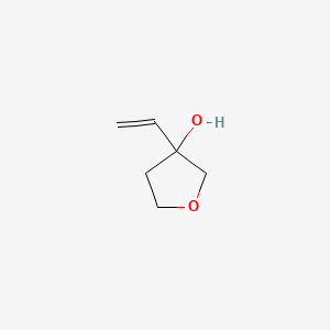 molecular formula C6H10O2 B2649853 3-Vinyltetrahydrofuran-3-OL CAS No. 167303-68-6