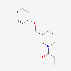 1-[3-(Phenoxymethyl)piperidin-1-yl]prop-2-en-1-one