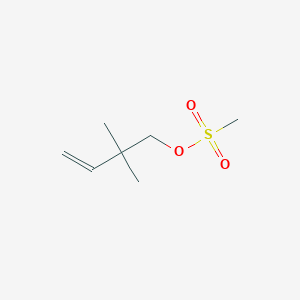 2,2-Dimethylbut-3-en-1-yl methanesulfonate