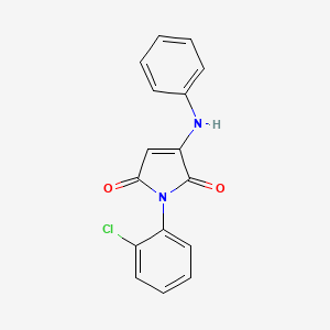 1-(2-chlorophenyl)-3-(phenylamino)-1H-pyrrole-2,5-dione