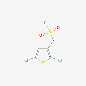 (2,5-Dichlorothiophen-3-yl)methanesulfonyl chloride